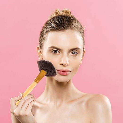 32 Pcs Makeup Brushes Set Foundation Powder Blush Eyeshadow Blending Cosmetic Make Up Brush Kit With Gold Case view 3