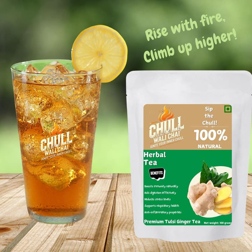 Premium Tulsi Ginger Tea view 6