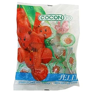 Cocon Jelly - Lychee Flavour, 20 pcs - 100 gm - One Unit