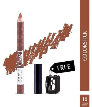 Glam21 Super Matte Colorstick Lip Crayon Smooth Matte Finish Long Lasting 3.5g Capri17