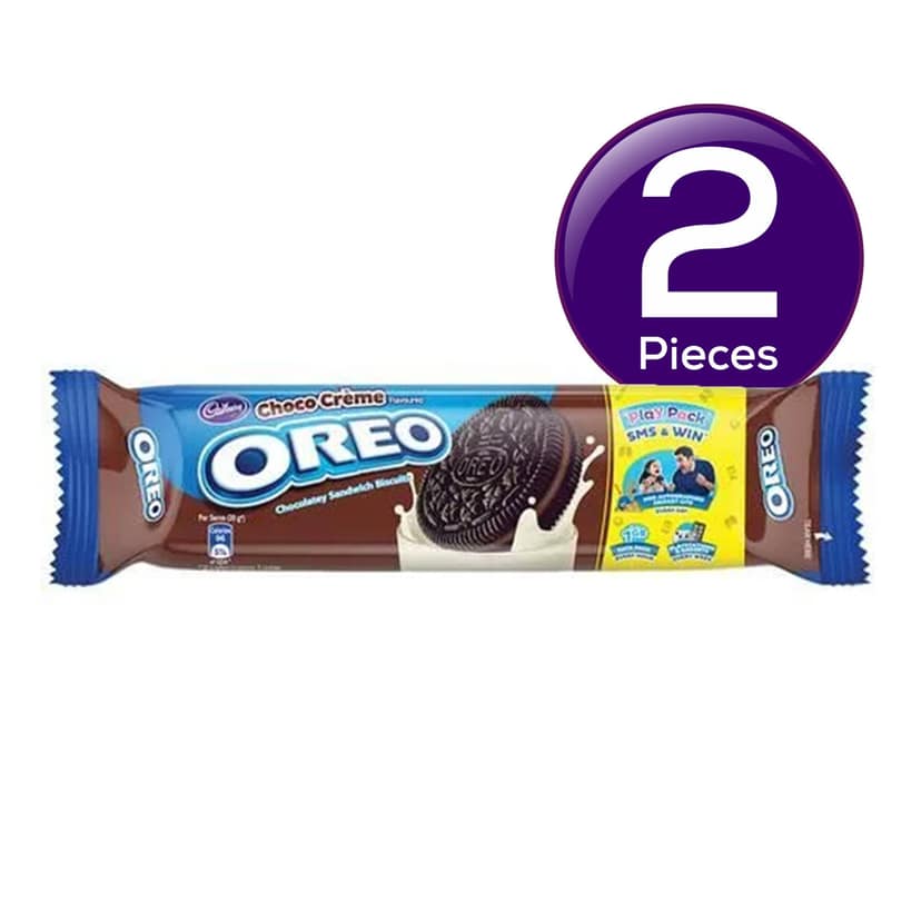 Cadbury Oreo Creme Biscuit - Chocolate Combo