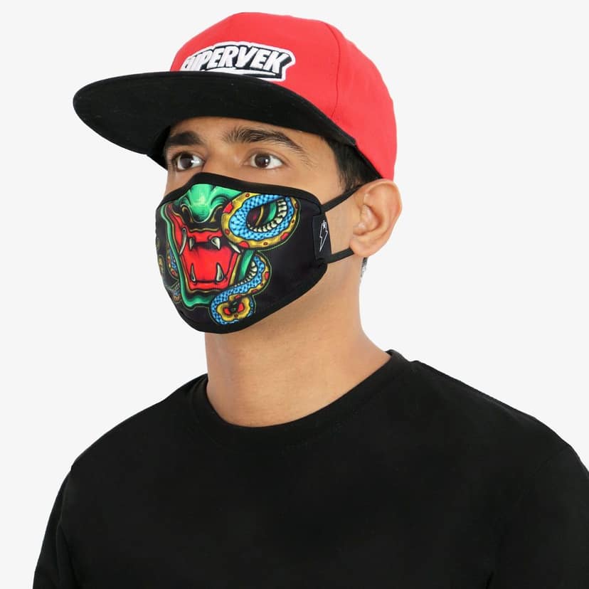 Oni Face Mask view 6