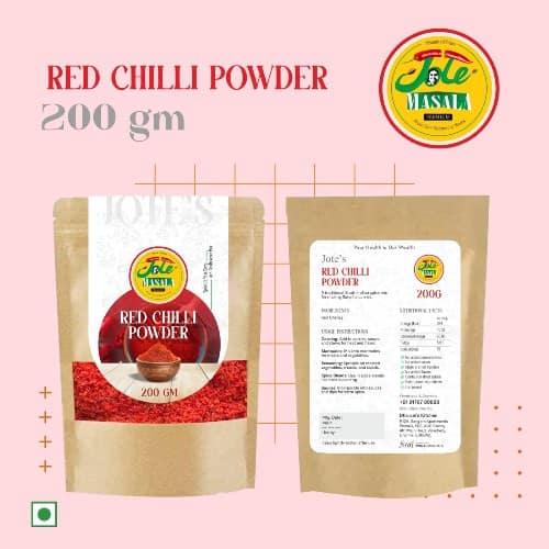 Jote Masala Red Chilli Powder 200 Gms view 2