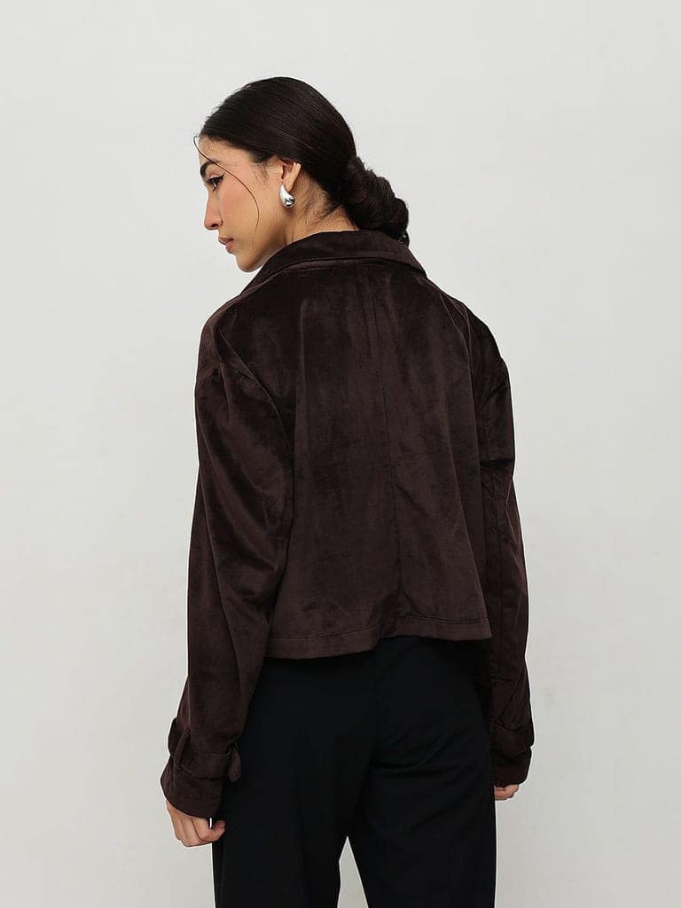 Luxe Velvet Jacket view 5