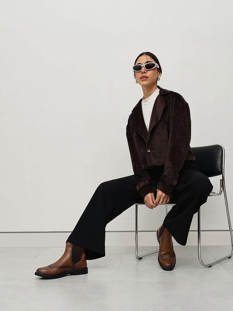 Luxe Velvet Jacket view 6