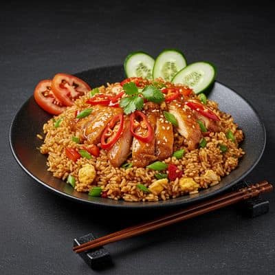Chicken Hunan Style Fried Rice