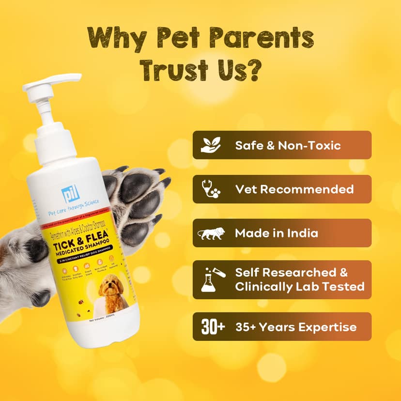 Tick And Flea Dog Shampoo - 200ml view 5