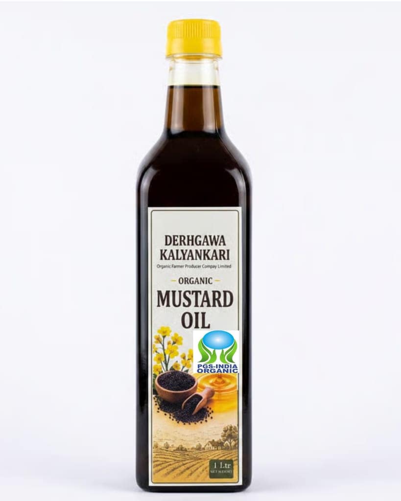 Organic Mustard Oil, 1 Ltr view 2