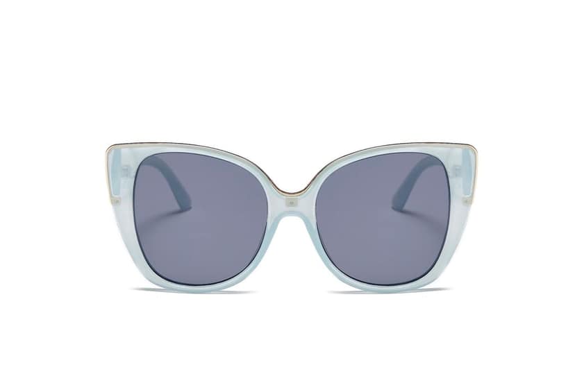 Eyenaks Cateye Sunglass For Women | UV400 Protection | Funky Wear | Pack of 1 (Blue) view 2