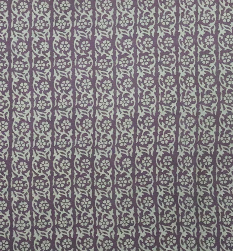 Hand Block Printed Bagh Cotton Suit – 3 Piece Unstitched view 2