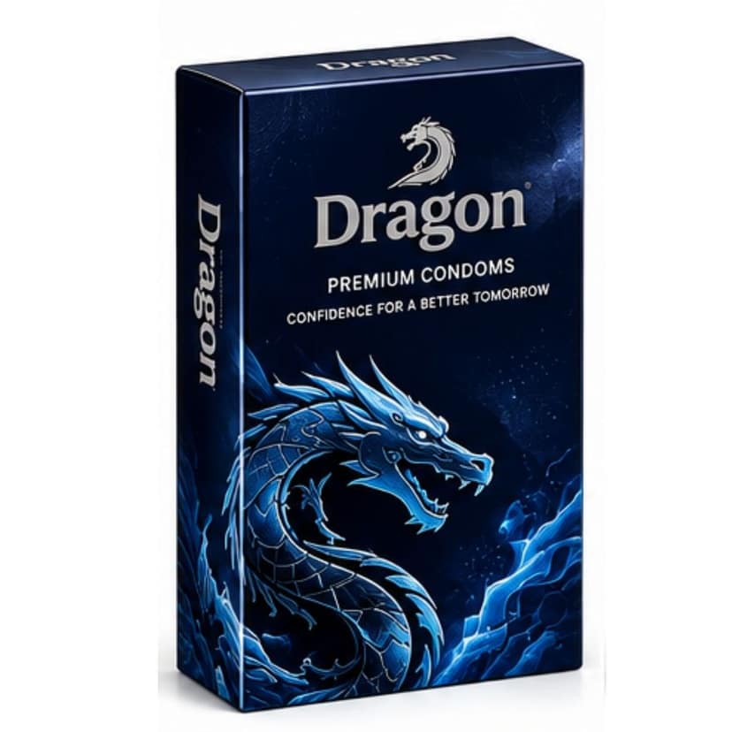 Dragon Crimson Edge Condoms – 1 Piece