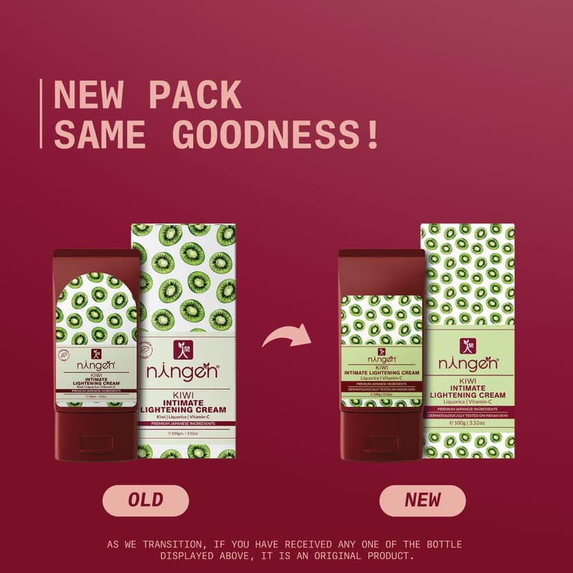 Ningen Kiwi Intimate Lightening Cream I Infused with goodness of Kiwi, Liquorice and Vitamin C I Dermatologically Tested, Paraben Free I For Intimate Areas I 100g view 6