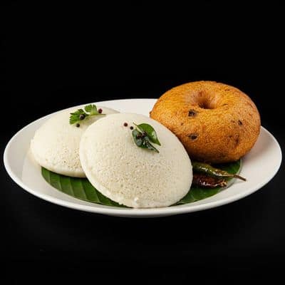 1 Idly & 1 Vada
