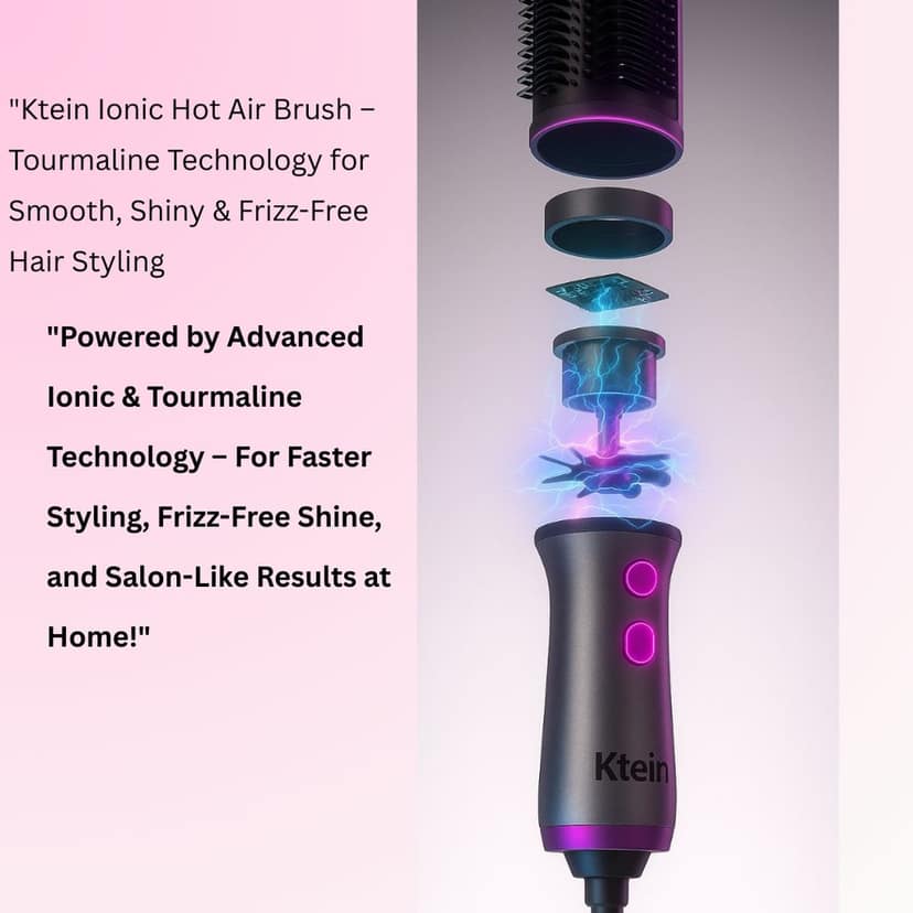 Ktein 4-in-1 Multi-function Professional Hot-Air Brush view 3