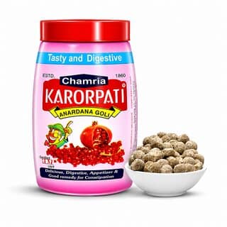 (Pack of 1) Chamria Anardana Goli Digestive Candy 100g