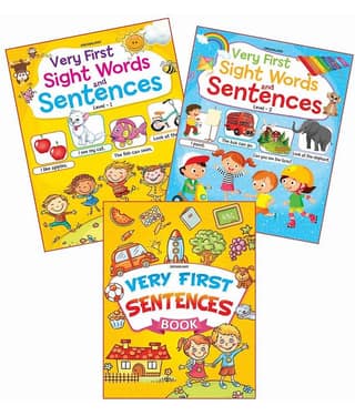 Very First Sentence Books - (3 Titles) - Early Learning