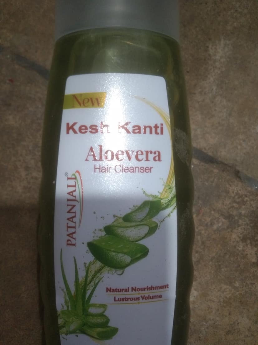 Patanjali Kesh kanti alovera hair cleanser