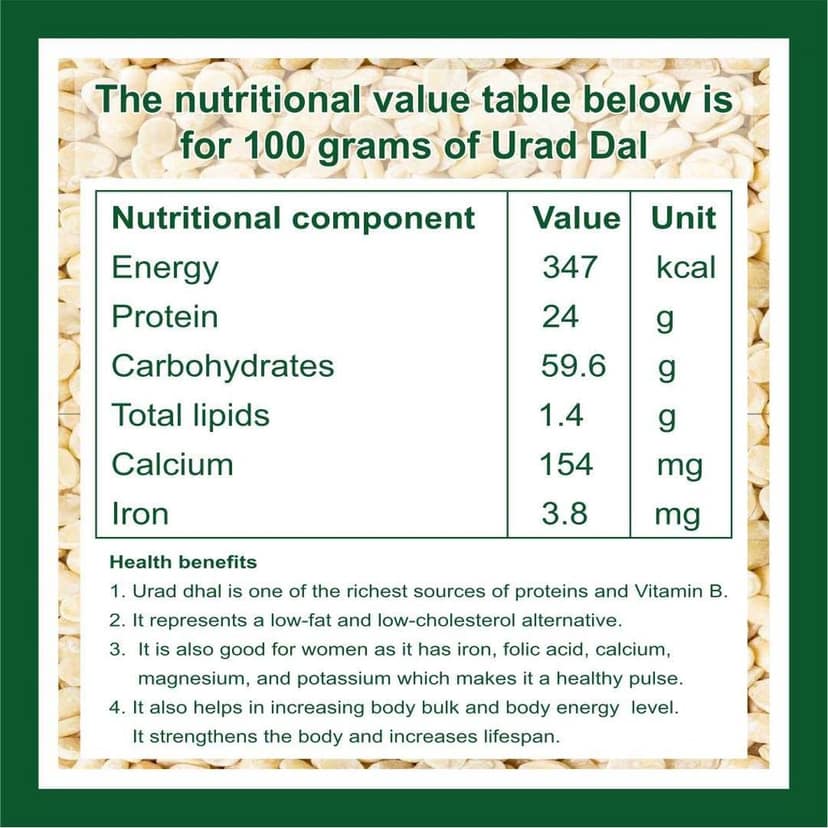 Urad Dal (1 kg) view 4