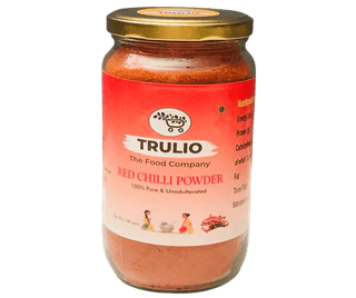 TRULIO Red Chilli Powder, 340 gm