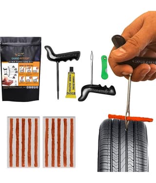 GrandPitstop Tubeless Tyre Puncture Repair Kit 5 - 10 Strips