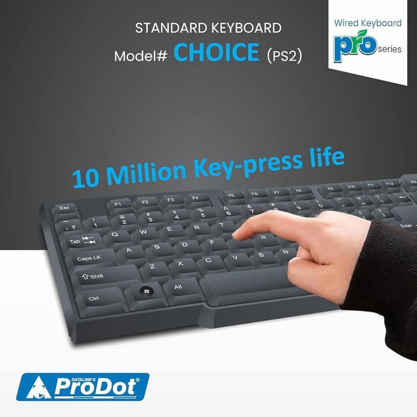 ProDot ProSeries High-Performance PS2 3D Mouse & Keyboard Combo view 5