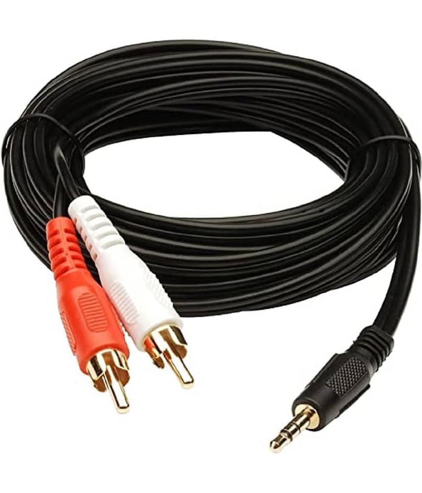 Hybite 3 meter stereo to 2 RCA Cables - 3