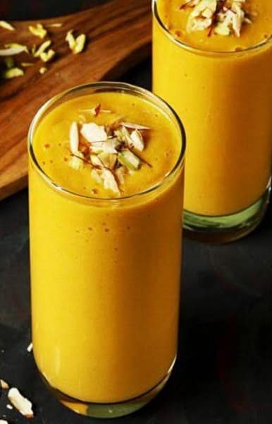 Mango milk shake