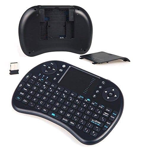 Mini Keyboard Wireless Touchpad Keyboard || Smart Function for Laptop Desktop Computer for Mobile/Tablet/TV Box/Smart TV/Computer (Wireless Keyboard Black) view 4