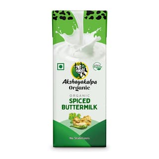 Akshayakalpa Organic Spiced Butter Milk-UHT - 200ml