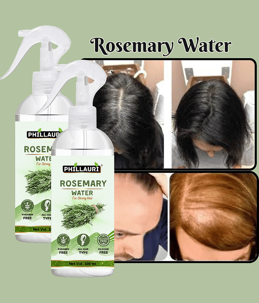Rosemary Water For Short Damage Hair Repair Spray