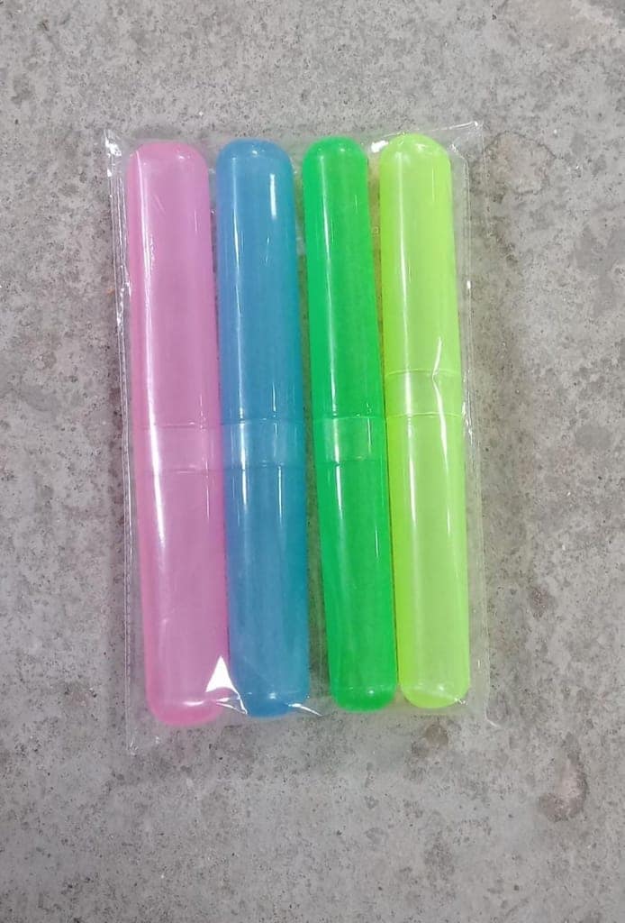 DHRUVINSRI Toothbrush Case, Multicolor – Dustproof, Compression-Resistant, and Travel-Friendly, Keeps Your Toothbrush Clean and Safe | Pack of 4 view 7
