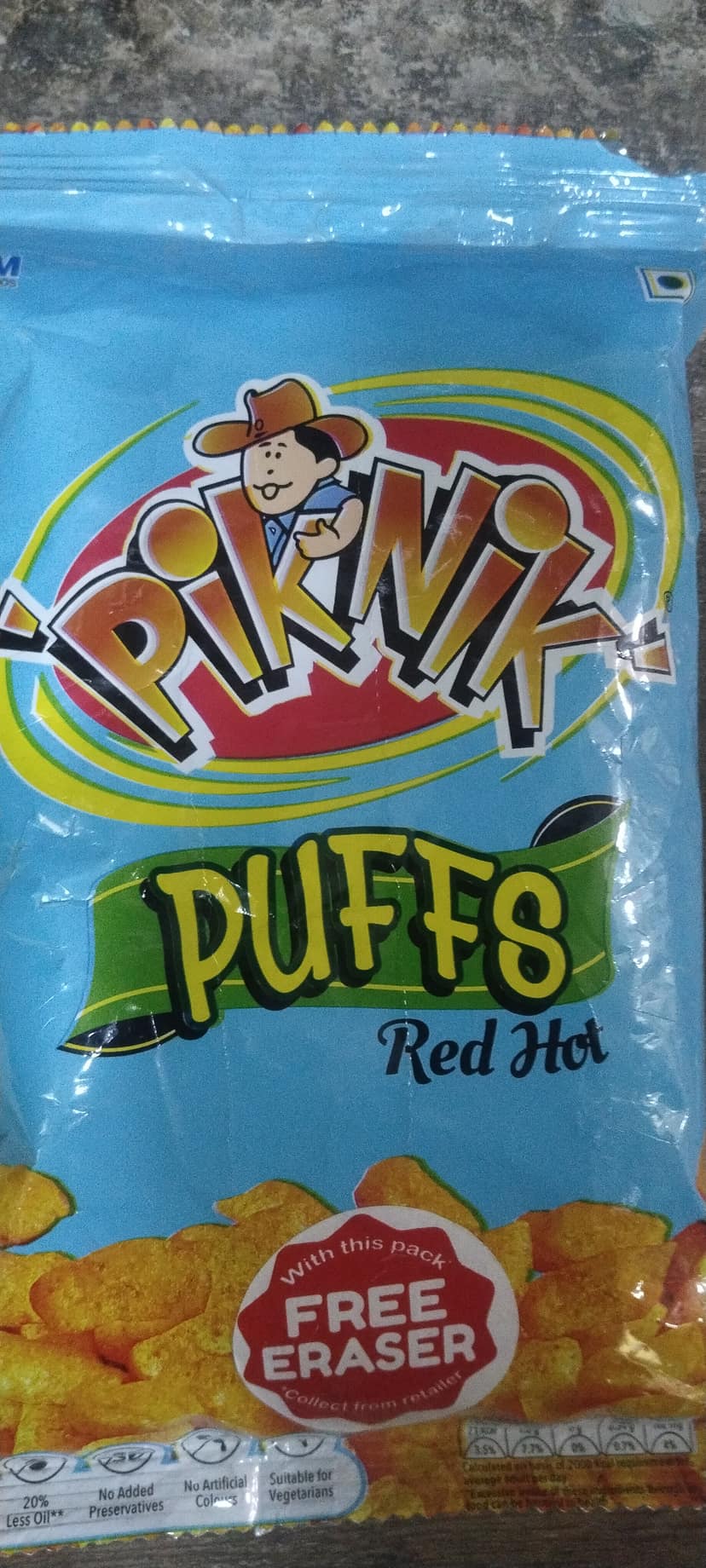 Piknik Puffs Red hot