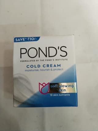 Pond's Cold cream Soft glowing Skin 10 skin nutrients