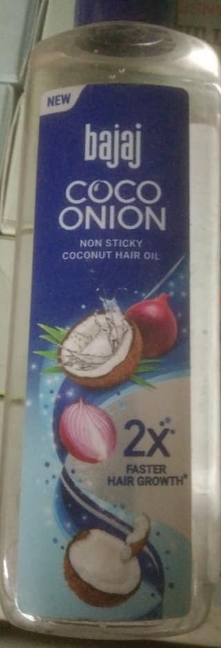 Bajaj coco onion hair oil