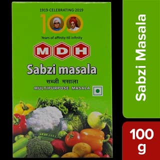 Mdh Sabzi Masala - Multi-Purpose Use, 100 G Pack