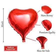 RED HEART BALLOONS view 2
