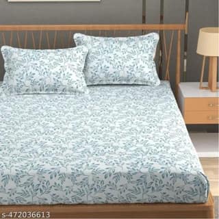Homdazal Microfibre Abstract Queen Size (Mistry Blue)