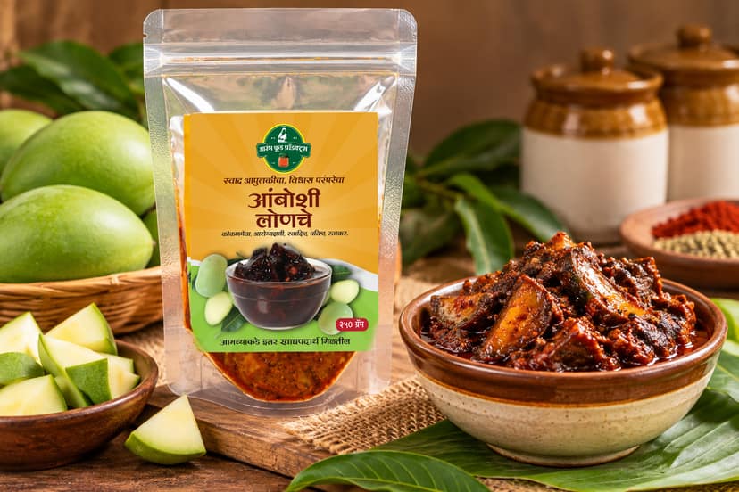 Traditional Aamboshi Pickle (250 g) view 3