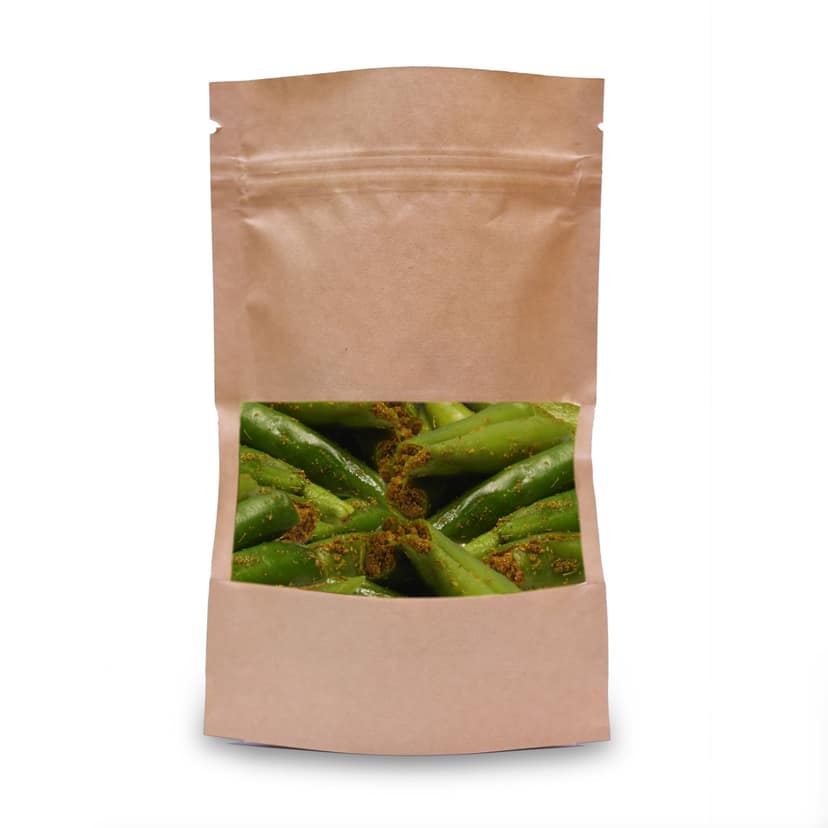 Hari Mirchi Ka Achar HomeMade | 100% Natural | Spicy And Tangy | No Artificial Preservatives or Colors view 3
