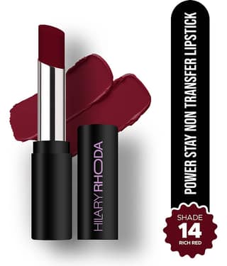 Hilary Rhoda Red Matte Long Lasting Creme Lipstick ( Pack of 1 )
