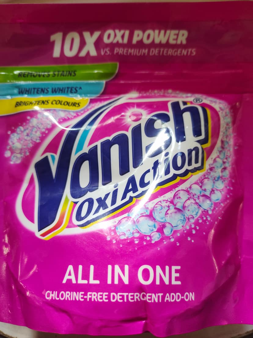 Vanish oxi action all in one colour safe detergent add - on