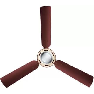 Luminous Rio Belair 1200MM Anti Dust 3 Blade Ceiling Fan (Sangria Red, Pack Of 2)