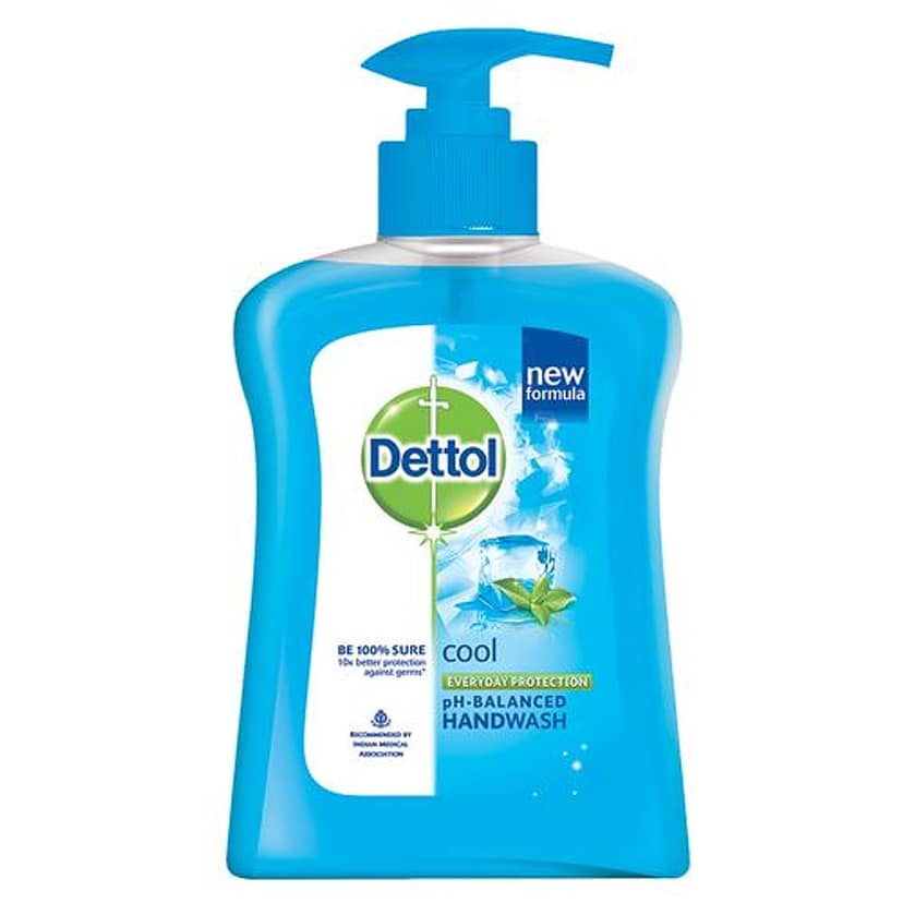 Dettol Ph-Balanced Handwash - Cool, 10X Better Protection Against Germs, 200 Ml view 2