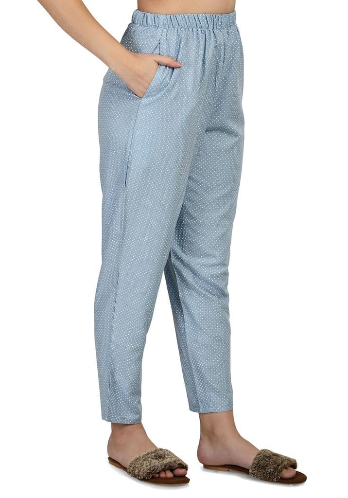 SHOPPING QUEEN Women's Heavy Rayon Night wear Top and Pyjama Set view 9