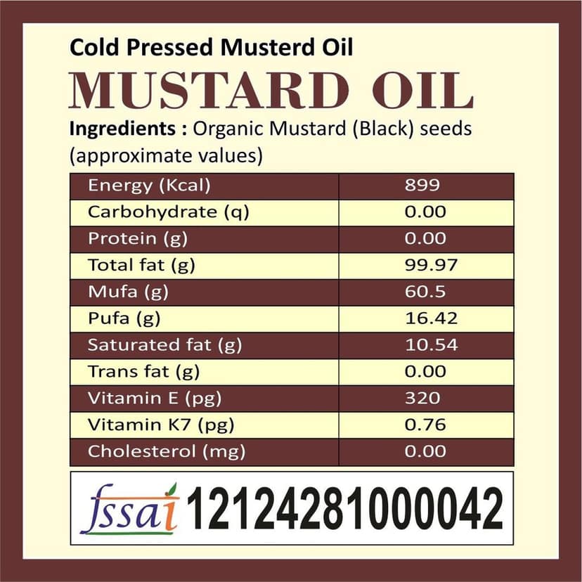 Mustard Oil (Pack of 3) view 3
