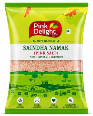 Pink Delight Saindha Namak/Rock Salt 1 Kg