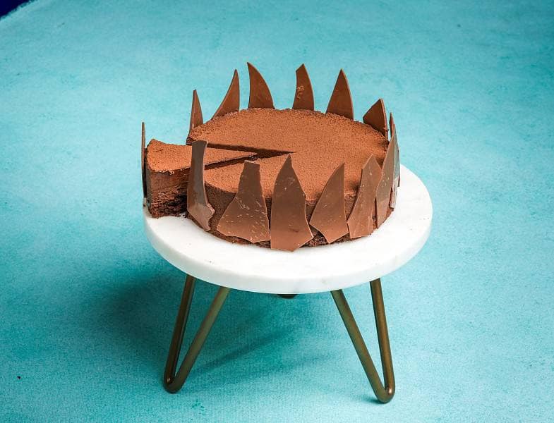 Belgian chocolate mousse cake (half kg)