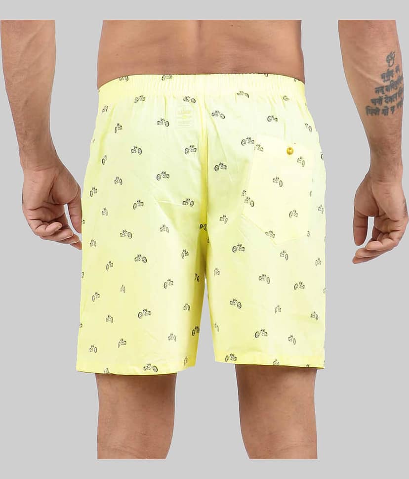 Supersquad Pack of 1 Cotton Boxers For Men's ( Sky Blue ) view 2