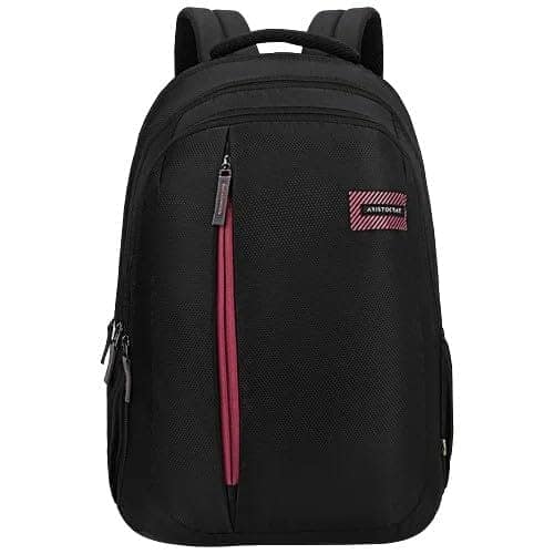 Vortex Laptop Backpack 25L | 4 Compartments with Quick-Access Front Pocket | Padded Shoulder Straps & Side Bottle Holders | Trolley Sleeve | Office & Travel Backpack for Men & Women view 2