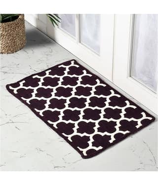 FURNISHING HUT - Anti-skid Schenelle Door Mat ( 60 X 40 cm ) Single - Purple